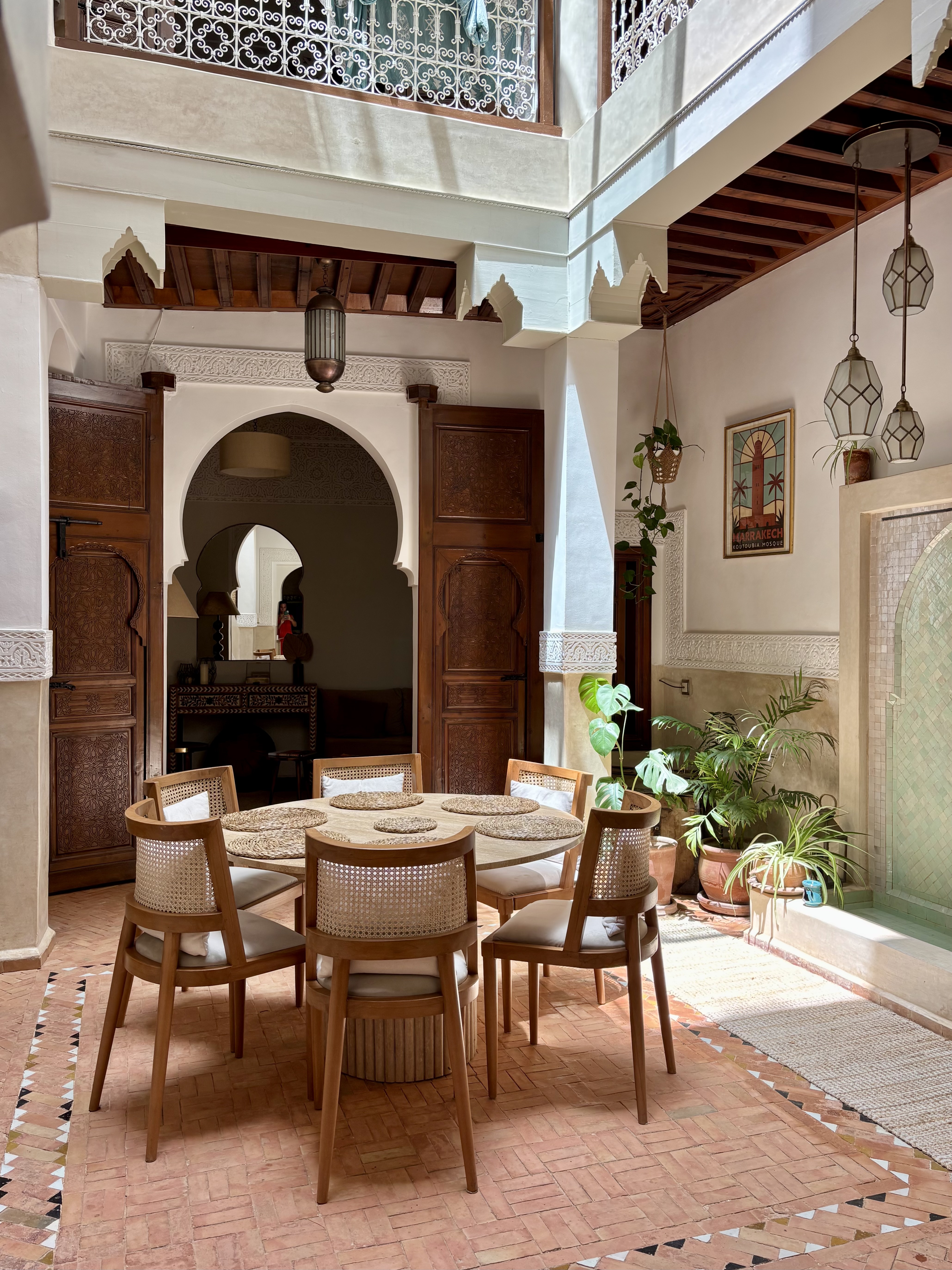 Patio intérieur du Riad Dar 27